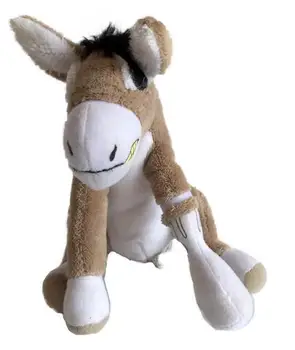 Į Ļodzīgs Donkey Pliušinis Pav Žaislas Gyvūnų Minkšti Kimštiniai Lėlės Vaikams Kalėdų Dovaną 16 cm