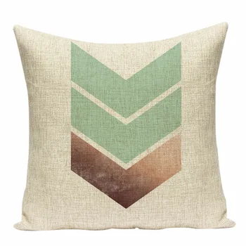 Šiaurės geometrinis pagalvėlė padengti pagalvėlių apvalkalus Dovana pagalvė padengti lino spausdinti Paprasta pagalvių užvalkalus dekoratyvinis mesti pagalvės