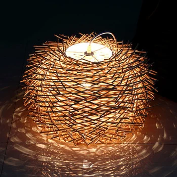 Šiaurės Kūrybos Medienos Pakabukas Šviesos Rankų darbo sustabdymas šviesos lizdavietes formos kabo Lempa, šviestuvas, pakabos Pramonės lempos