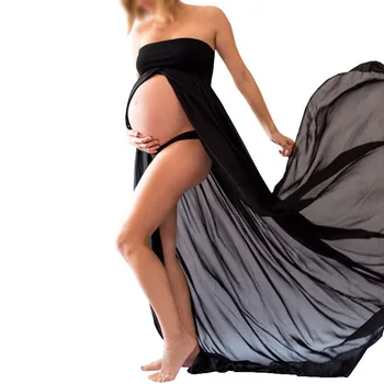 Šifono Nėštumo Suknelė Fotografijos Rekvizitai Motinystės Suknelės Už Nuotrauką Šaudyti Maxi Suknelė Suknelės Nėščioms Moterims, Drabužiai