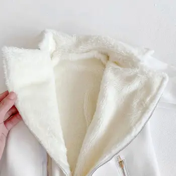 Šiltos žiemos plius aksomo ilgomis rankovėmis suede kūdikio kombinezoną Romper laipiojimo drabužius ilgai romper berniuko žiemos drabužių