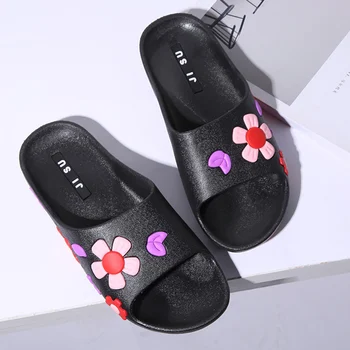 Šlepetės moterims mados Slydimo batų moterų patogus Prabangos skaidrės dizainas Vasaros batų kvėpuojantis Ponios skaidres elegantiškas