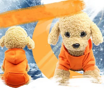 Šunelis Hoodie Kailis Minkštas Vilnos Žiemą Šiltas Mažylių apranga Šuo Prakaito marškinėliai Šunų Kostiumų Visi Šunys Naminių Reikmenys Mažylis Drabužiai