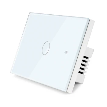 Šviesos jungiklio, smart touch jungiklis palaiko smart APP gyvenimo nuotolinio valdymo 1gang 2gang 3gang JAV standartas nr. neutralus wifi jungiklis