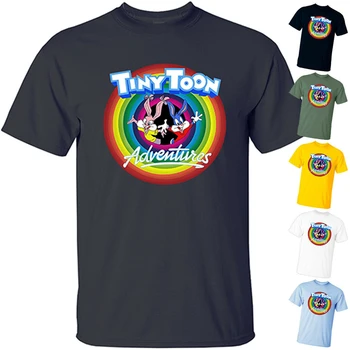 Žaidimas Tiny Toon Adventures V1 Vaizdo Looney Tunes Marškinėliai (Juodas) Visi Dydžiai S-3Xl Klasikinis Užsakymą Dizaino Marškinėliai