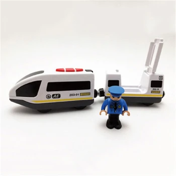 Žaislai Vaikams, Nuotolinio Valdymo Elektrinio Traukinio Žaislų Magnetinio Lizdas, Suderinamas su Brio Mediniai Kelio Automobiliu Žaislas Vaikams Dovanų
