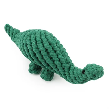 Žalias Dinozauras Medvilnės Virvė Valyti Dantis, Kramtyti Šuo, Žaislų, Vaisių, Naminių Žaislų