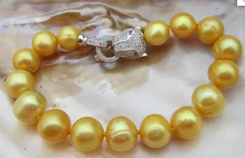 žavinga 9-10mm pietų jūros baroko perlas apyrankės 8
