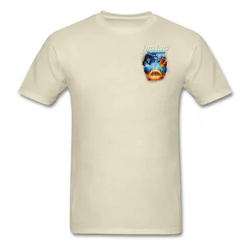 Žiemos Palaidinės Šukuotinės Medvilnės Marškinėliai Vyrams Cool Labai Tshirts Filmą Grafinis Unikalaus Dizaino, O-Neck T Marškinėliai Aukštos Kokybės
