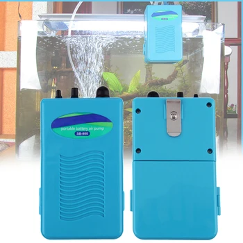 Žuvų Bakas Akvariumo Oro Siurblį Ultra Silent Baterija Deguonies Oro Burbuliukų Siurblys XHC88